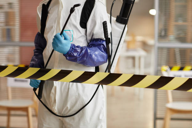 Professional Blood Cleanup technician working in Marion, KY